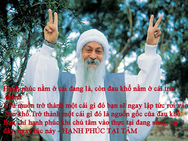 hạnh phúc tại tâm của Osho