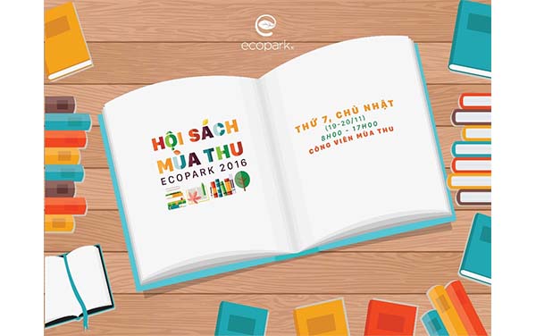 ngày hội sách mùa thu Ecopark