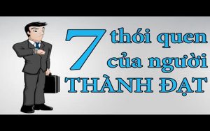 thói quen của người thành đạt